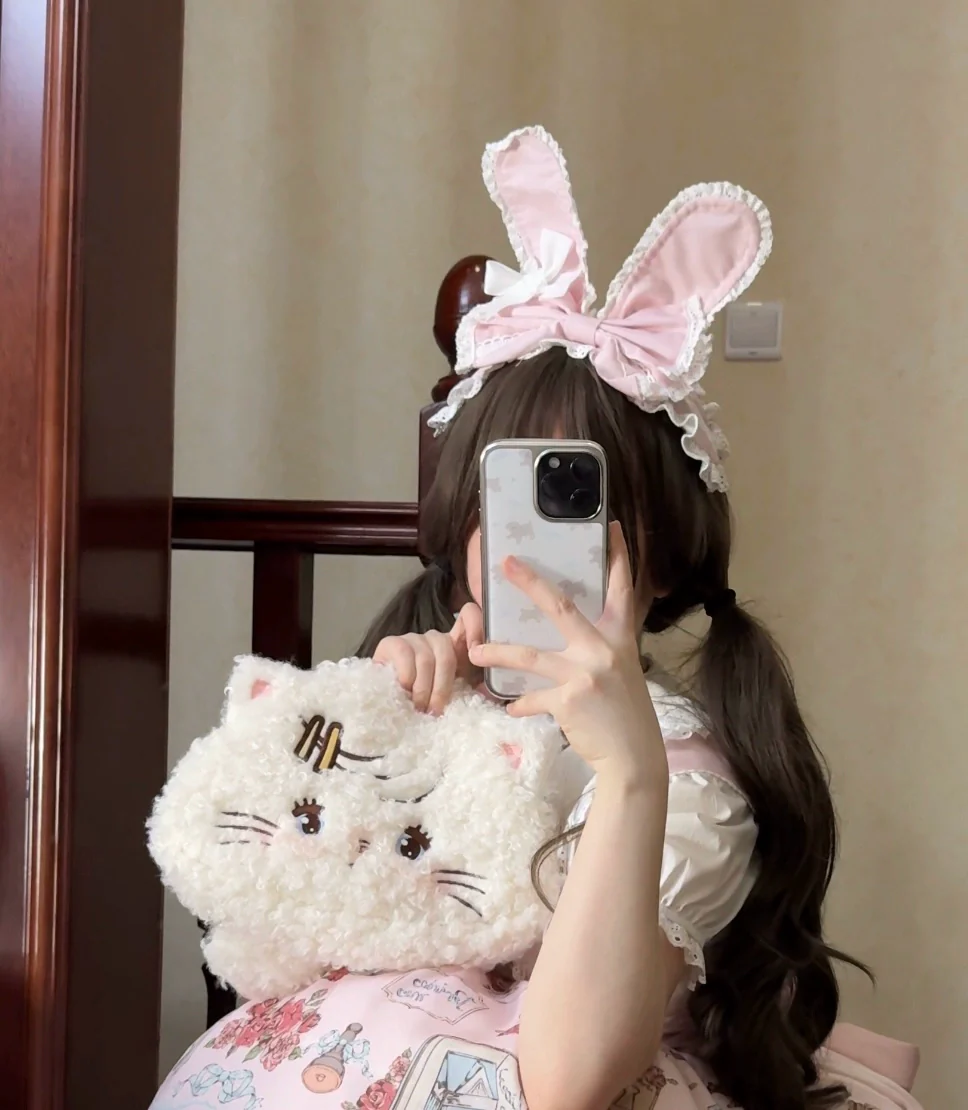 MeowMeow - Rabbit Collection Box - Bunny Print Kawaii Lolita JSK Dress, 3 Colors - Image 20