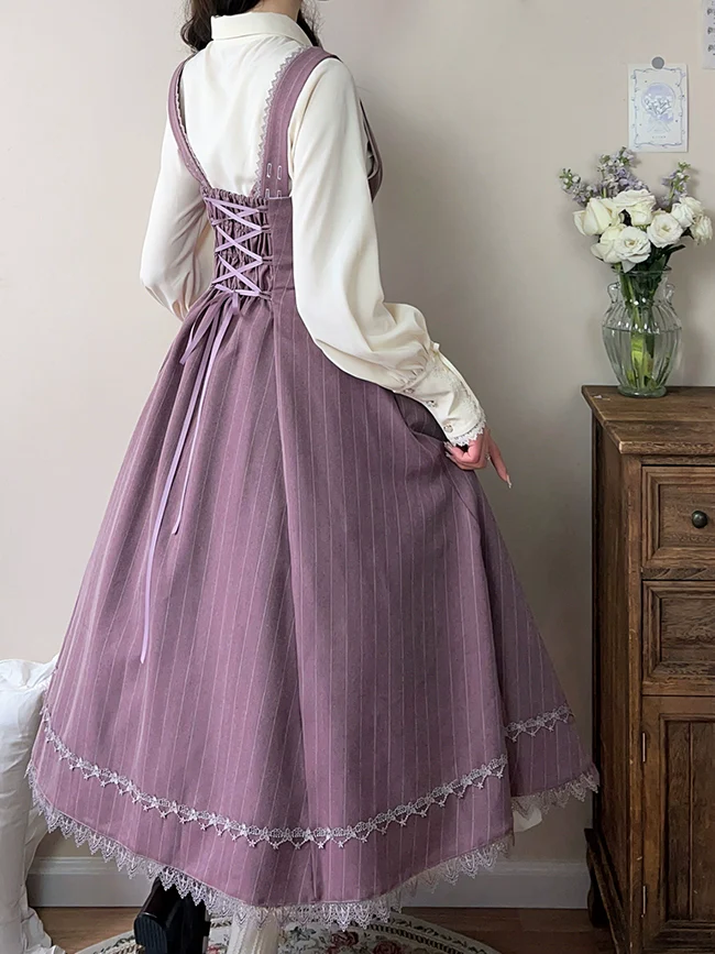 Kleta Manor - Bust-Supporting Classic Lolita JSK Dress - Image 6
