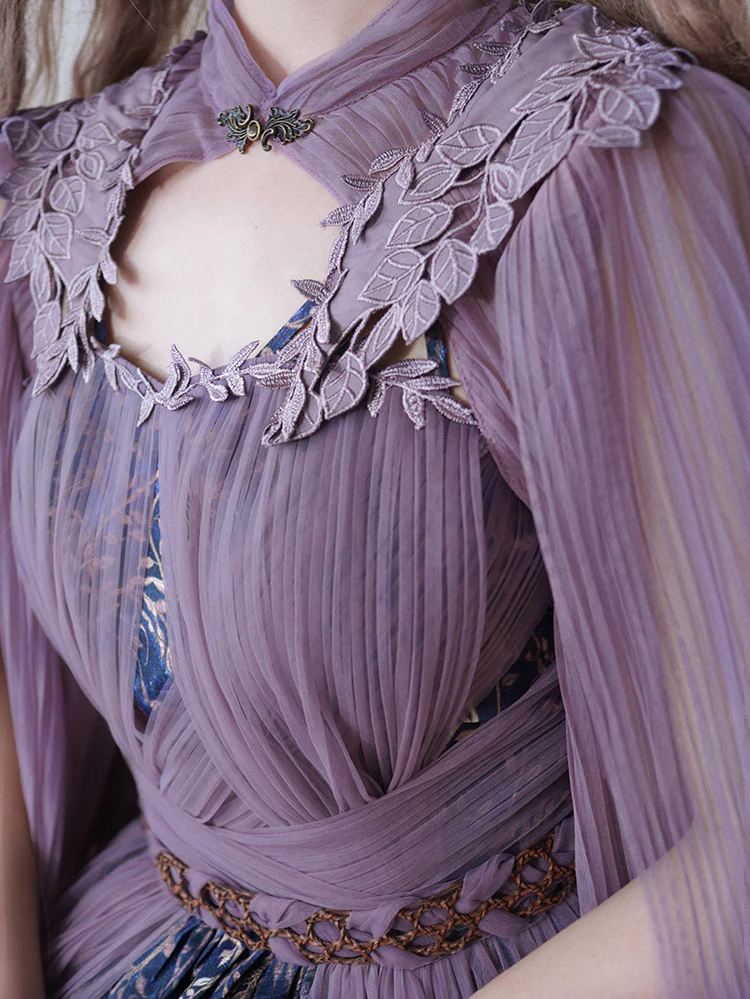 Dense Forest Corridor - Elegant Lolita Jumper Dress - Image 31