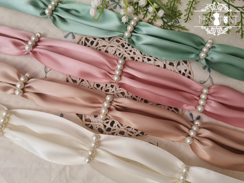The Sally Gardens - Multicolors Ribbon Lolita Sash - Image 15
