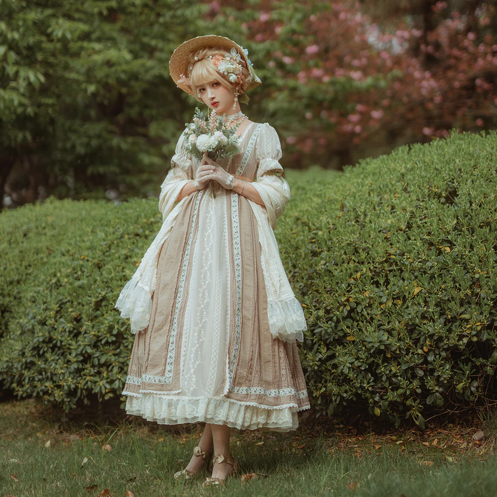 The Sally Gardens - Multicolors Ribbon Lolita Sash - Image 4