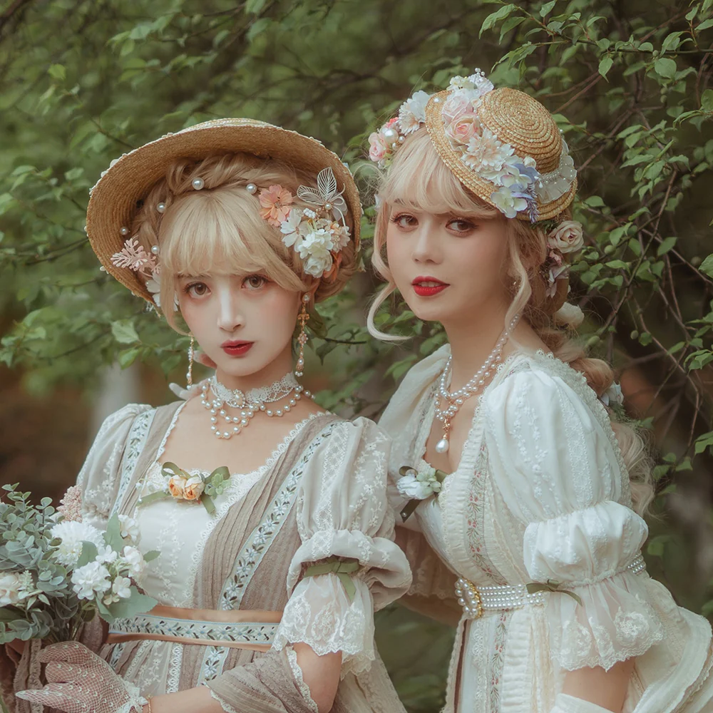 The Sally Gardens - Multicolors Ribbon Lolita Sash - Image 5
