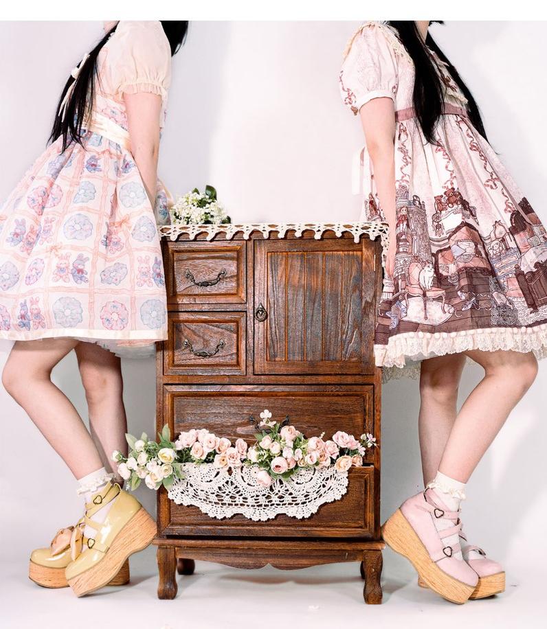 MODO - Multicolors Sweet Lolita Bow Platform Shoes - Image 22