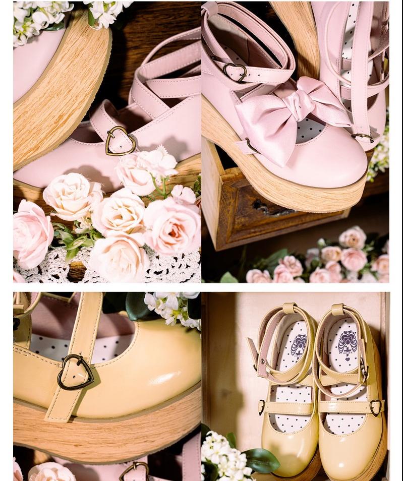 MODO - Multicolors Sweet Lolita Bow Platform Shoes - Image 26