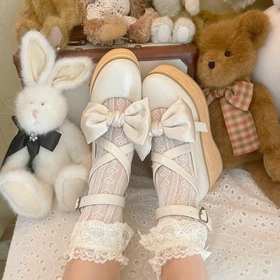 MODO - Multicolors Sweet Lolita Bow Platform Shoes - Image 29