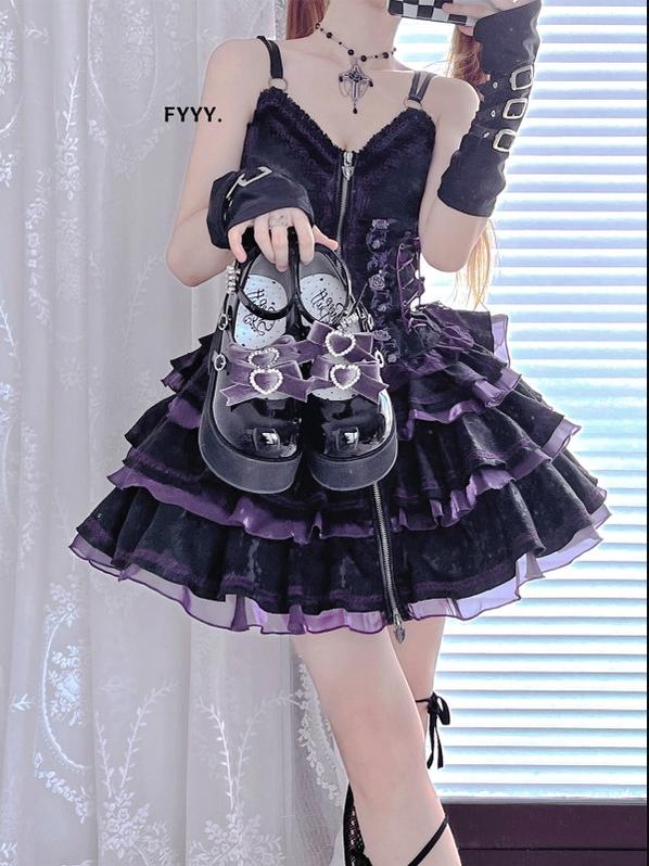 Sweet Lolita Heel Punk Platform Shoes - Image 6