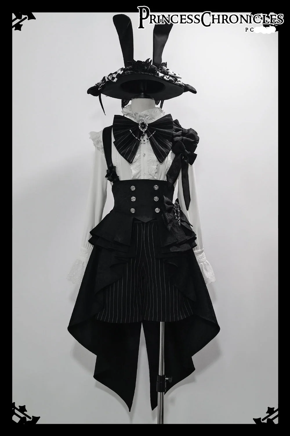Rabbit Theater - Ouji Lolita Blouse and Shorts Set - Image 12