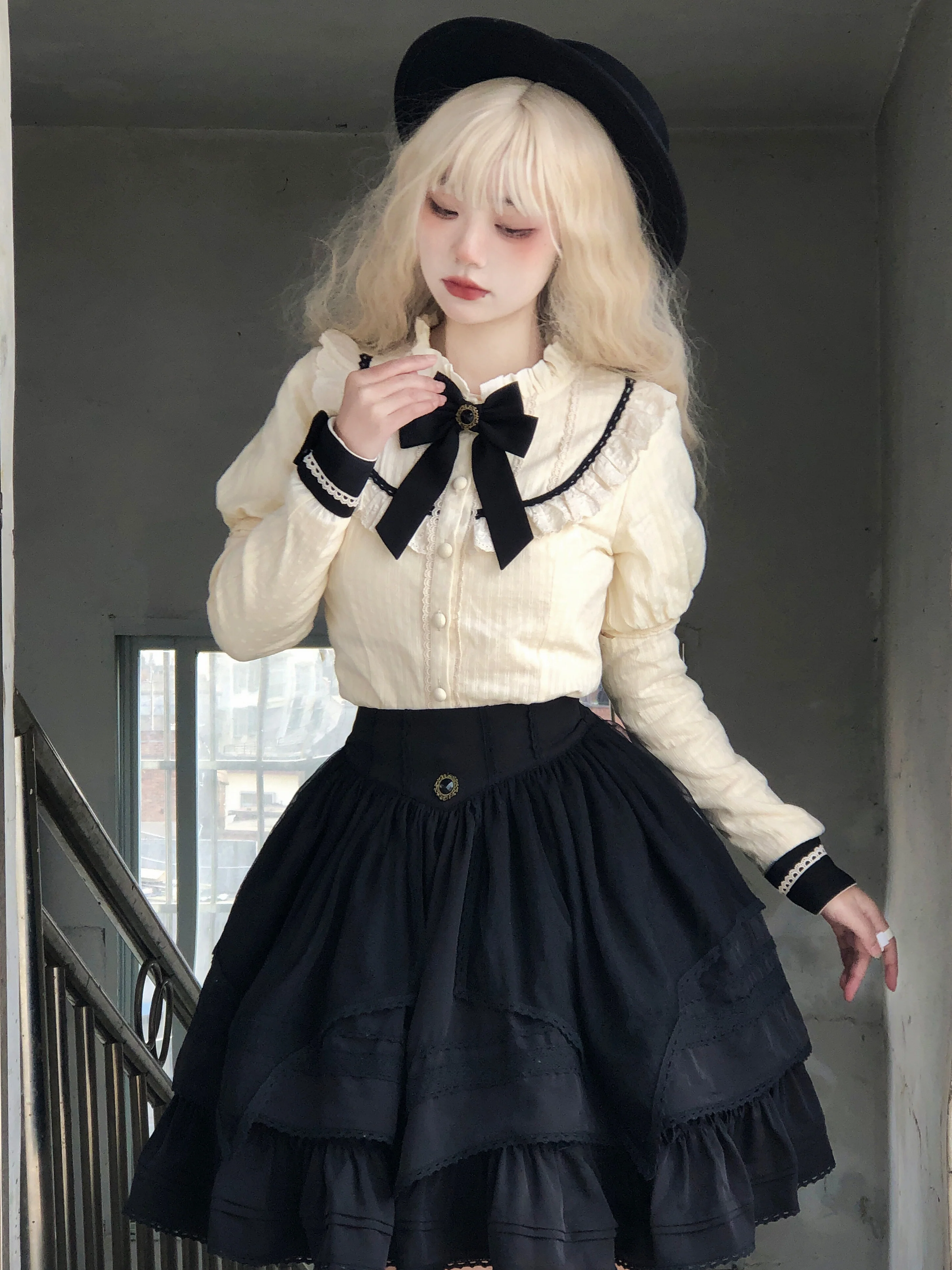 Rich Girl - Elegant Lolita Blouse and Skirt - Image 17