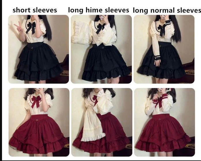 Rich Girl - Elegant Lolita Blouse and Skirt - Image 18