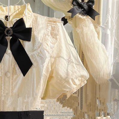 Rich Girl - Elegant Lolita Blouse and Skirt - Image 30