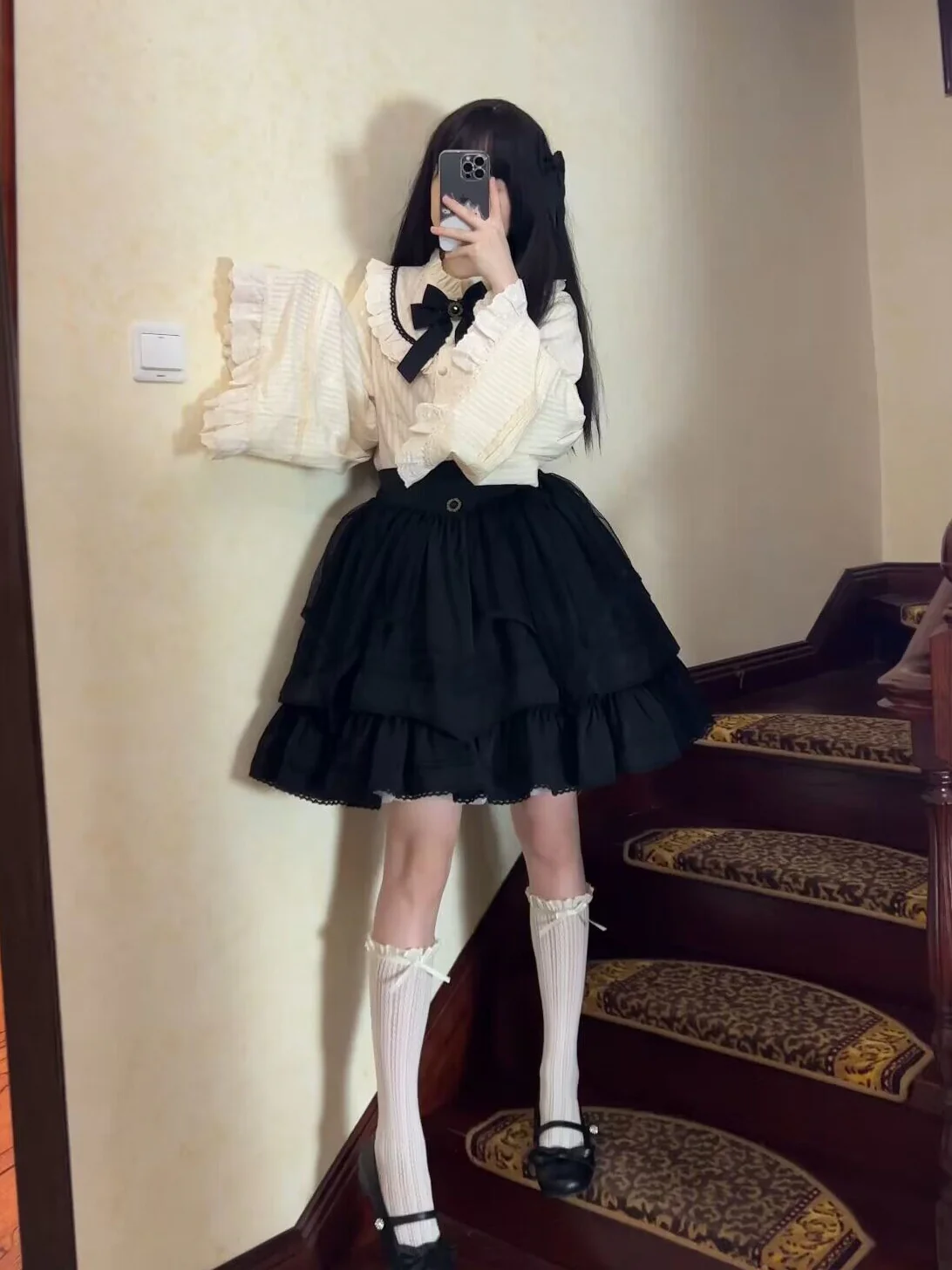 Rich Girl - Elegant Lolita Blouse and Skirt - Image 5