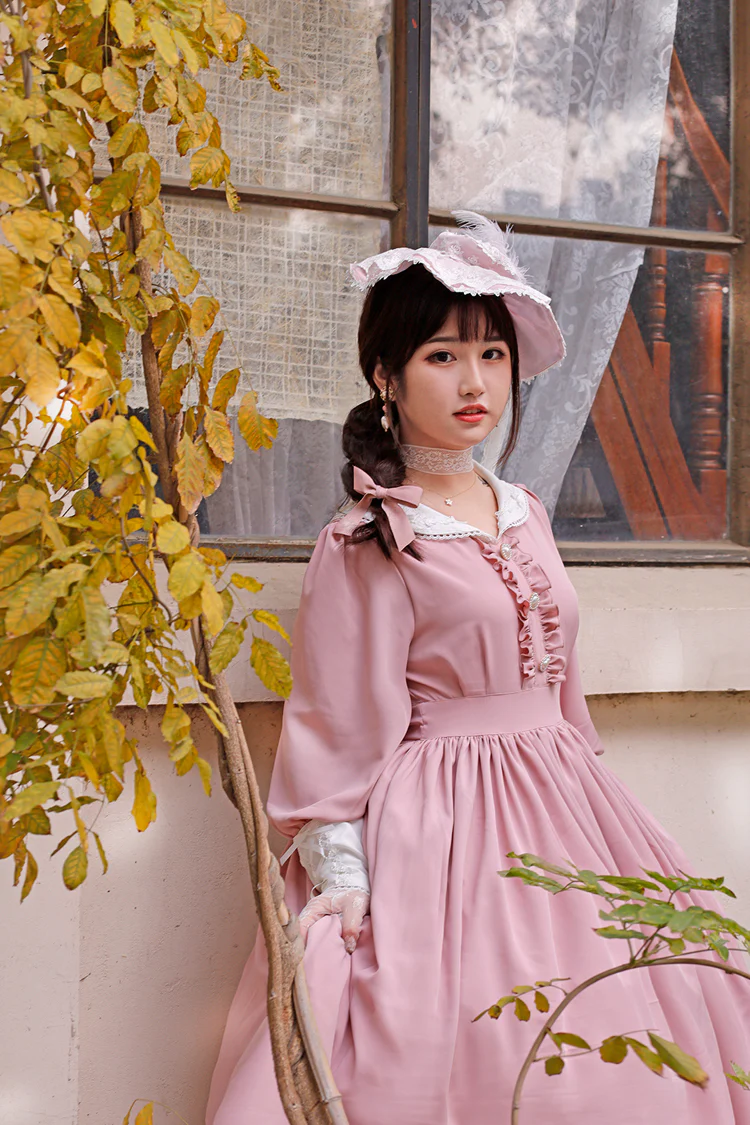 Lola's Diary - Multicolors Classic Lolita Plus Size OP Dress - Image 15