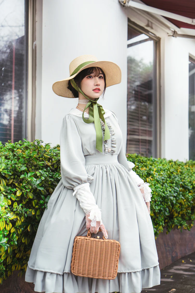 Lola's Diary - Multicolors Classic Lolita Plus Size OP Dress - Image 18