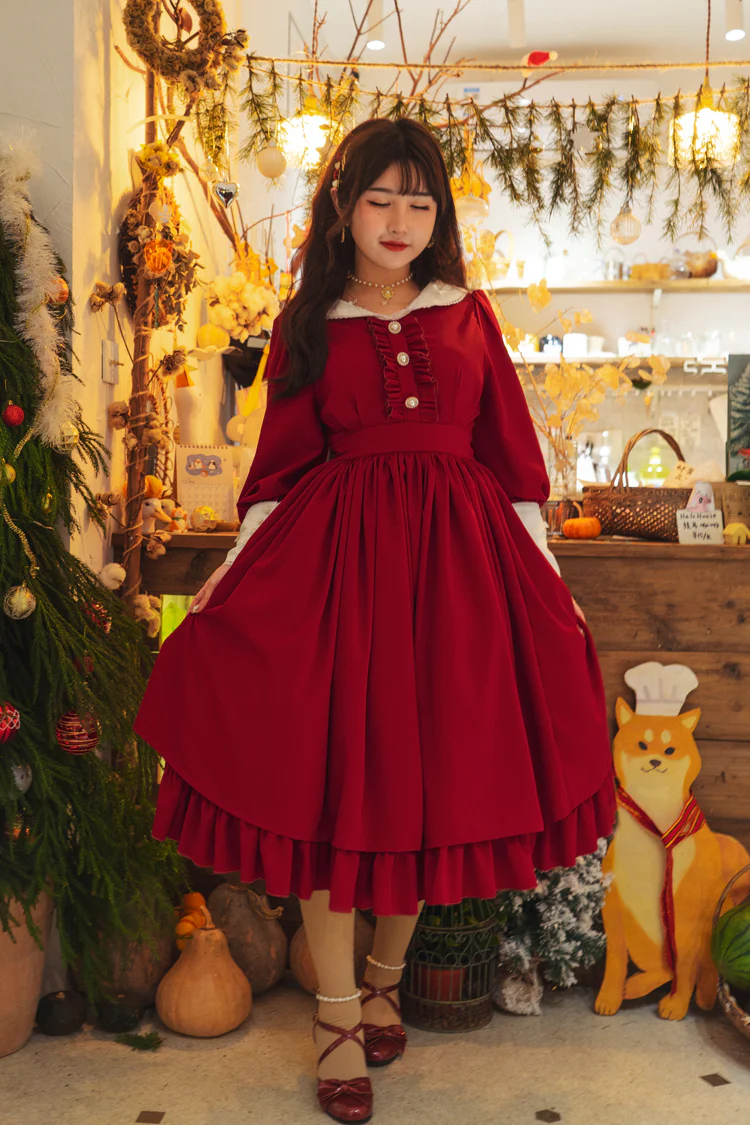 Lola's Diary - Multicolors Classic Lolita Plus Size OP Dress - Image 2