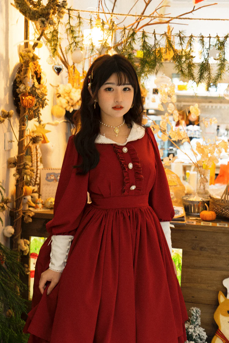 Lola's Diary - Multicolors Classic Lolita Plus Size OP Dress - Image 22