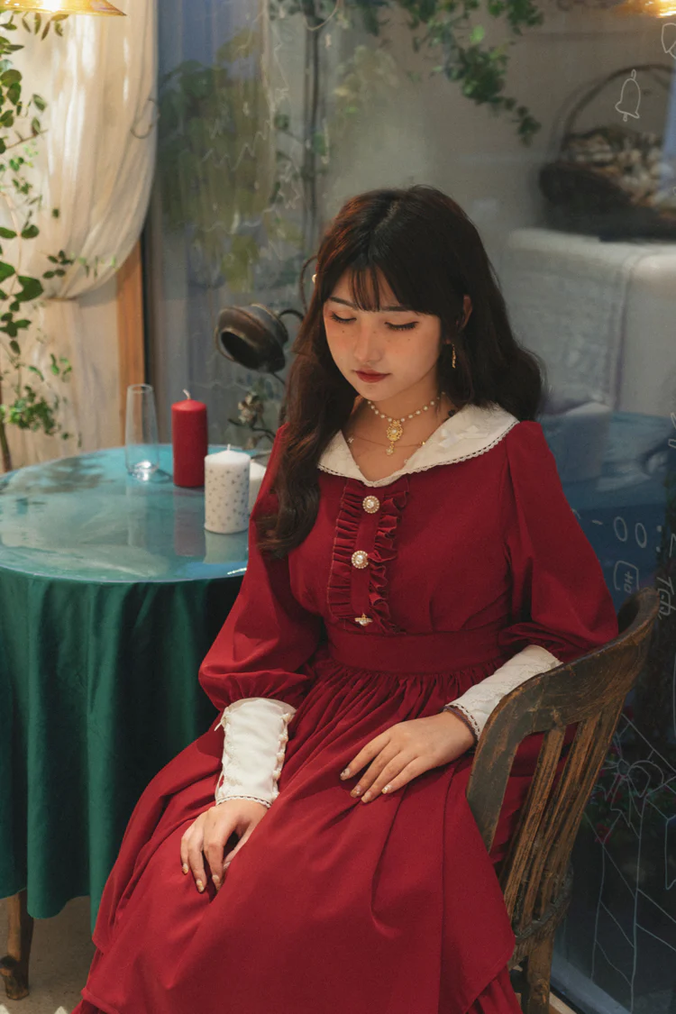 Lola's Diary - Multicolors Classic Lolita Plus Size OP Dress - Image 4