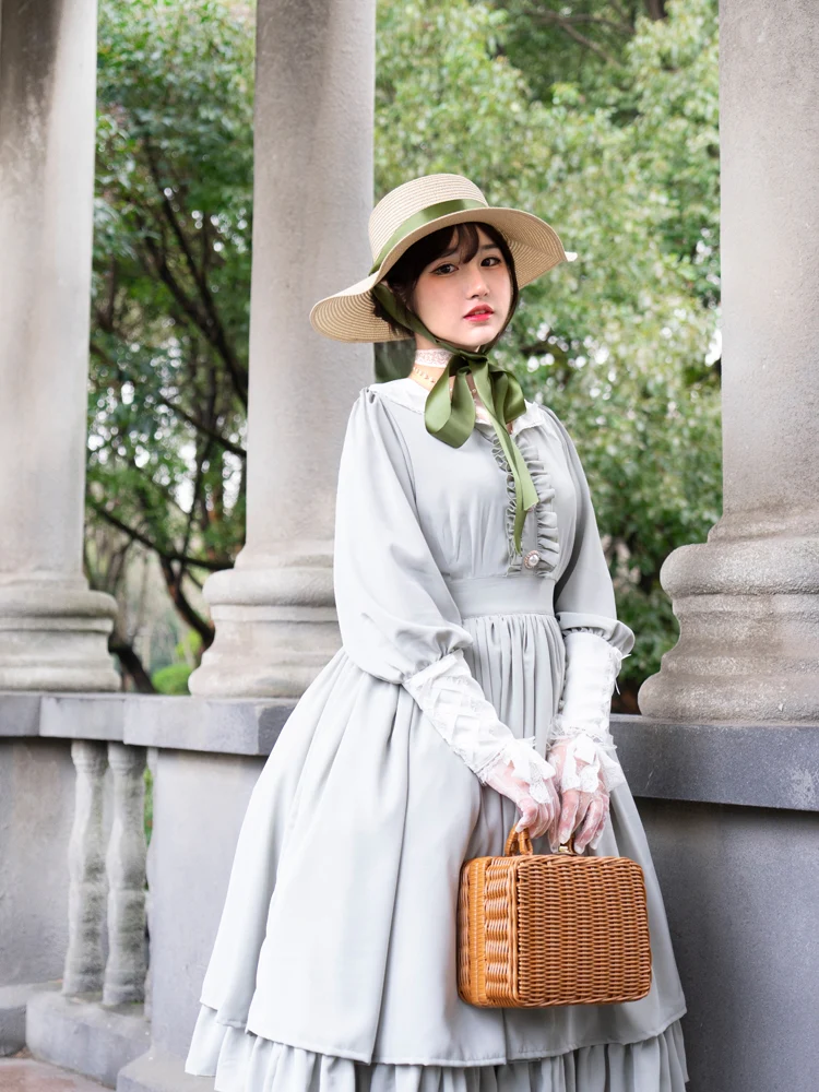 Lola's Diary - Multicolors Classic Lolita Plus Size OP Dress - Image 5