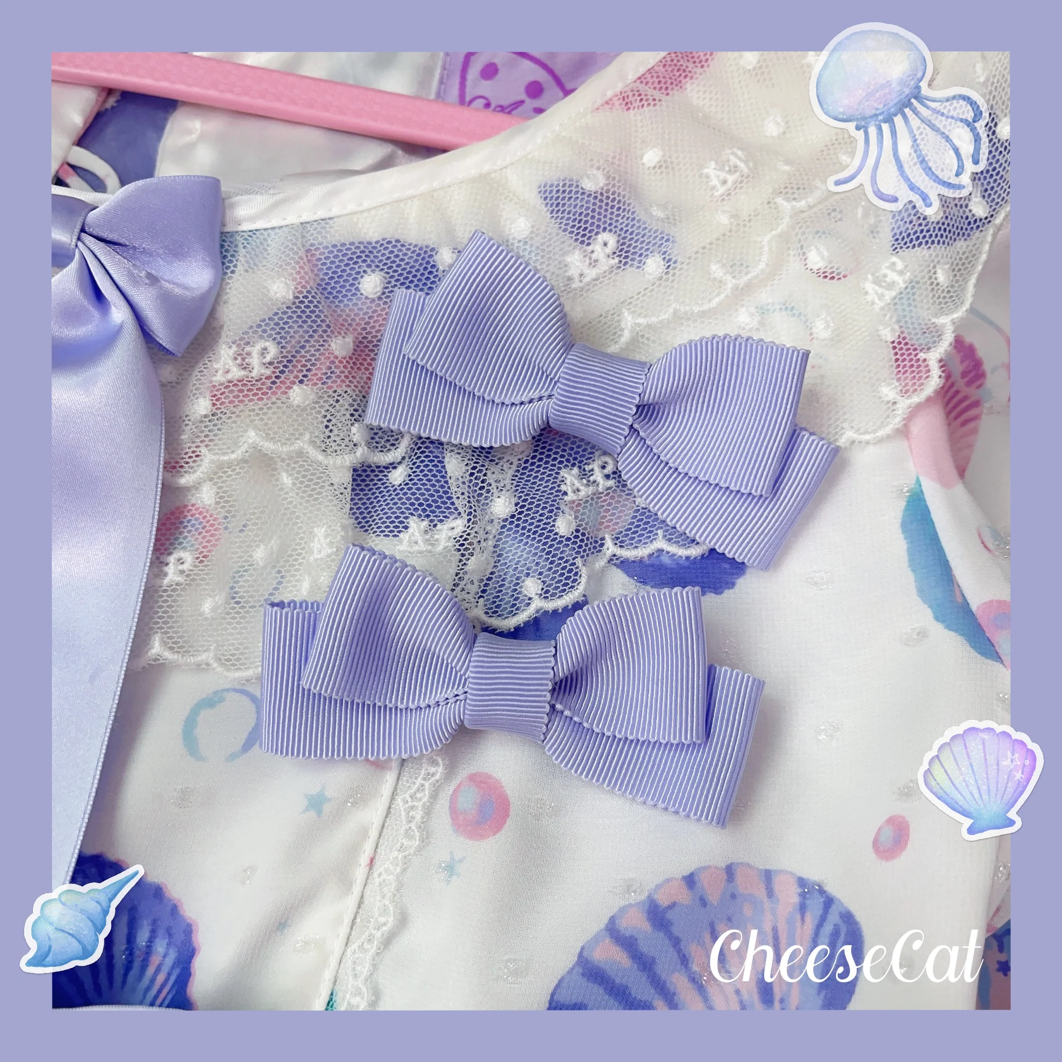 Cheese Cat - Fluffy Lop-Eared Bunny Sweet Lolita Hairband - Image 16