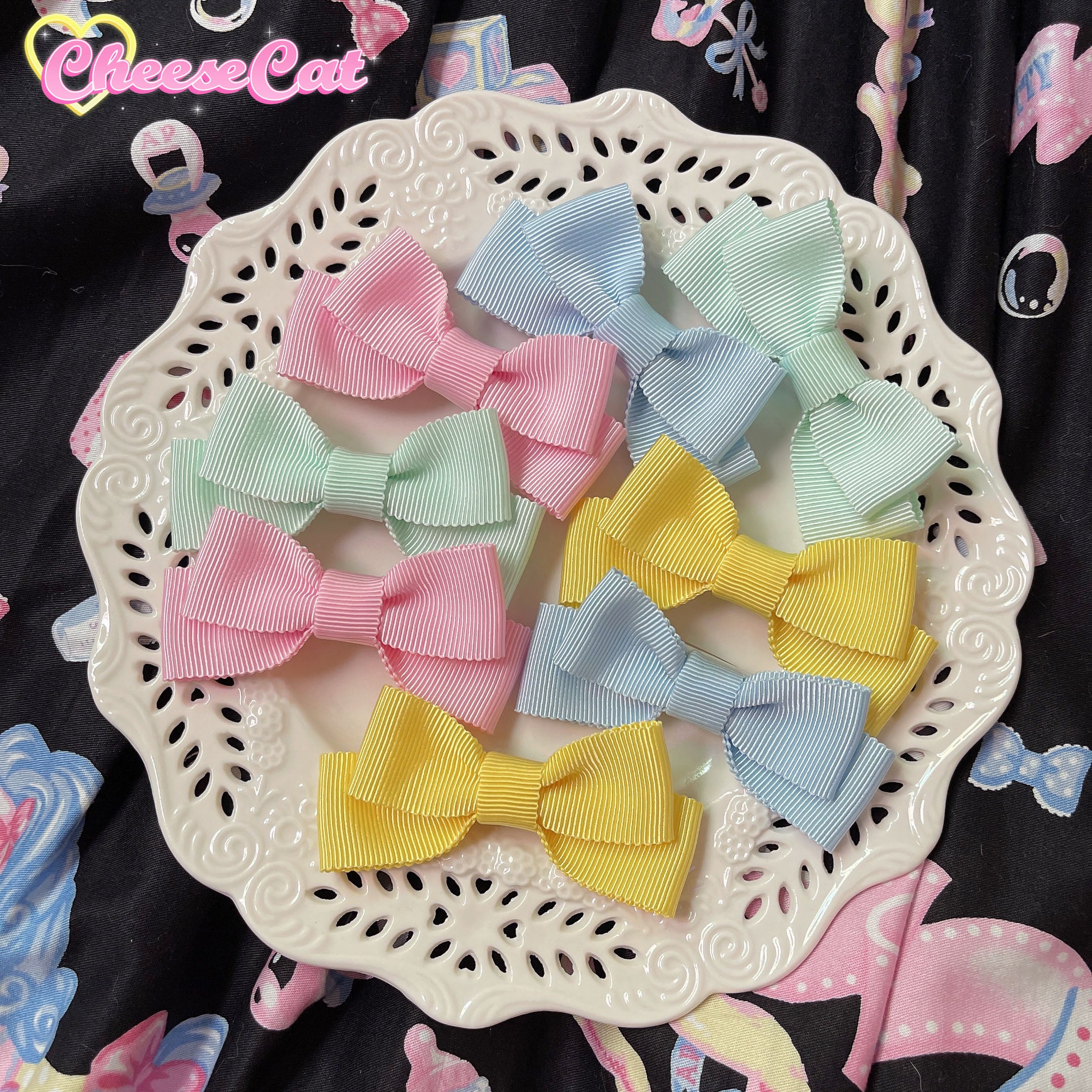 Cheese Cat - Fluffy Lop-Eared Bunny Sweet Lolita Hairband - Image 19