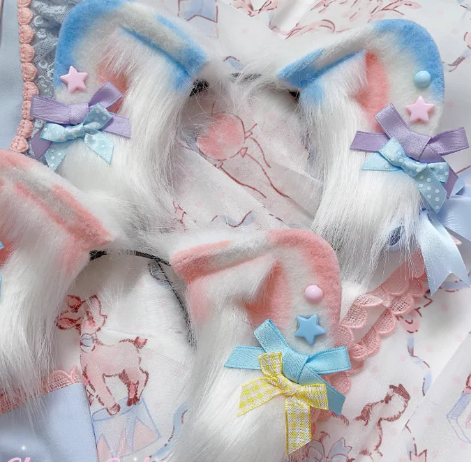 Cheese Cat - Sweet Lolita Dog Ears Shaped KC Multicolor - Image 11