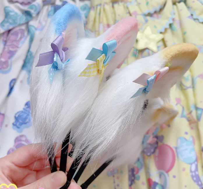 Cheese Cat - Sweet Lolita Dog Ears Shaped KC Multicolor - Image 12