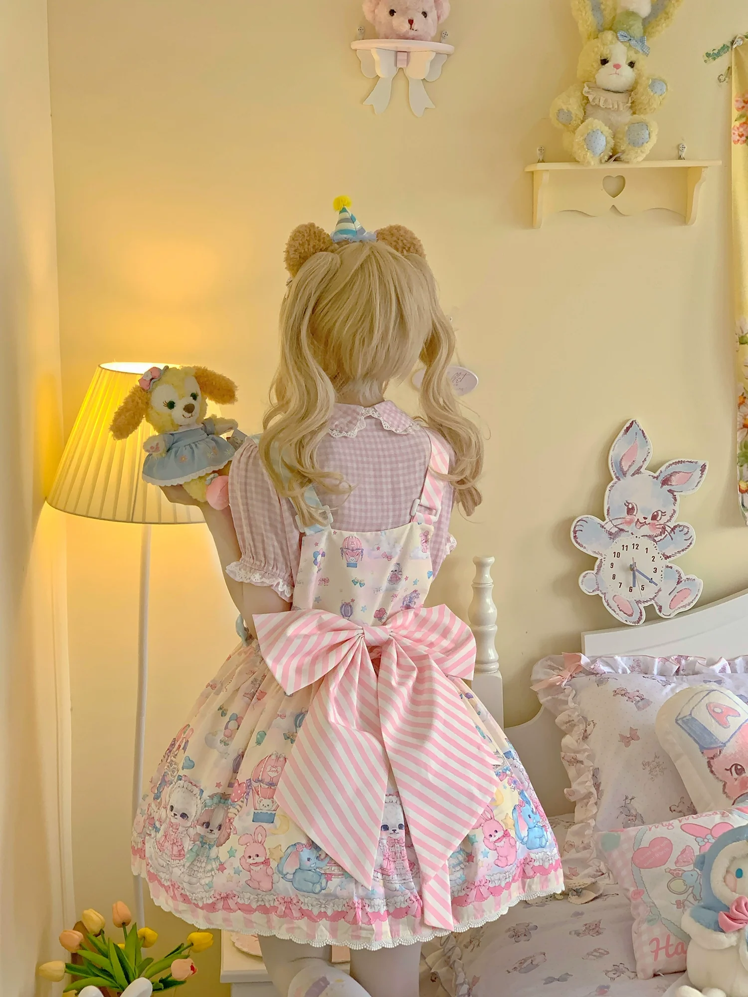 Puppy Parks - Sweet Lolita Kawaii Puppy Lolita Salopette - Image 17