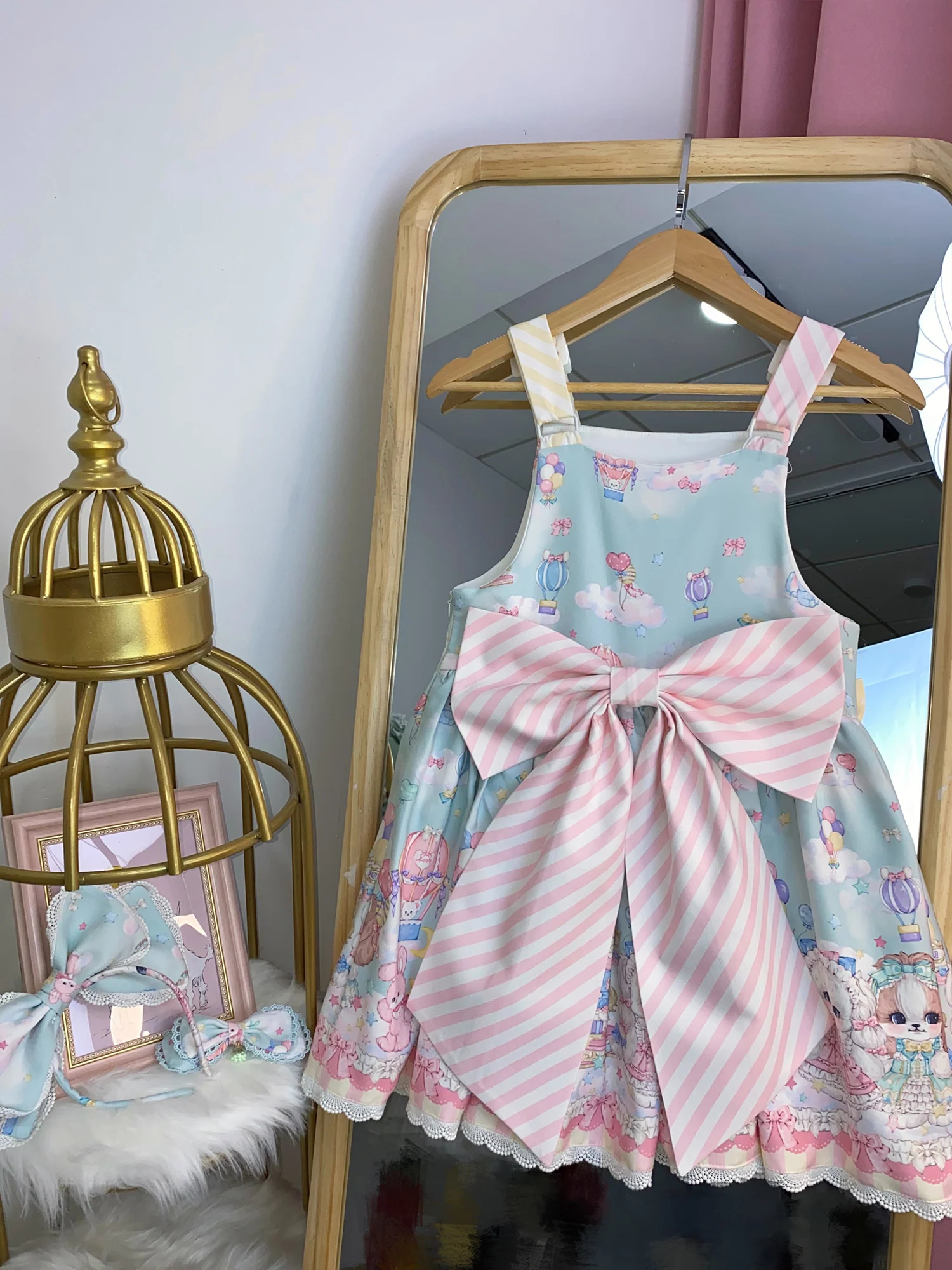 Puppy Parks - Sweet Lolita Kawaii Puppy Lolita Salopette - Image 25
