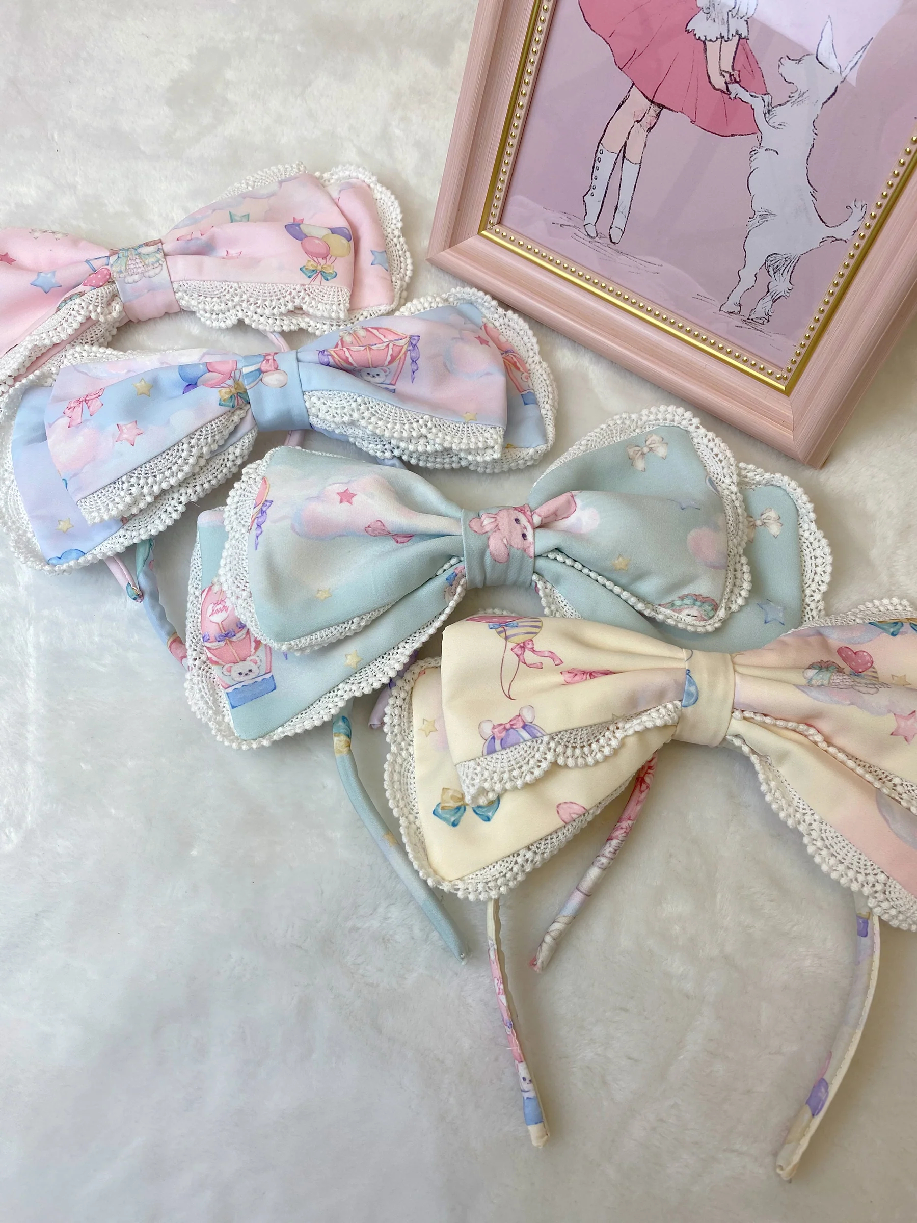 Sweet Lolita Accessory Puppy-themed Headdress - Image 2