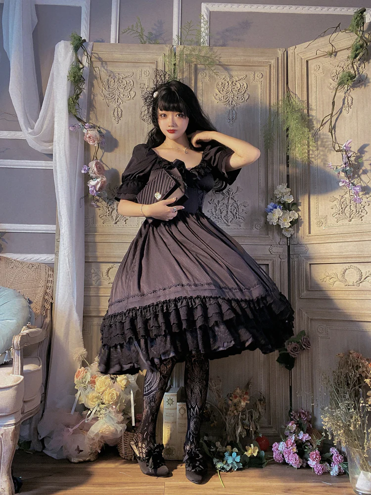 CLA Vintage French Lolita OP Dress - Image 55