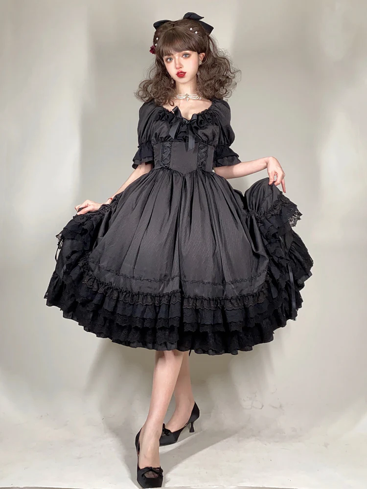 CLA Vintage French Lolita OP Dress - Image 61