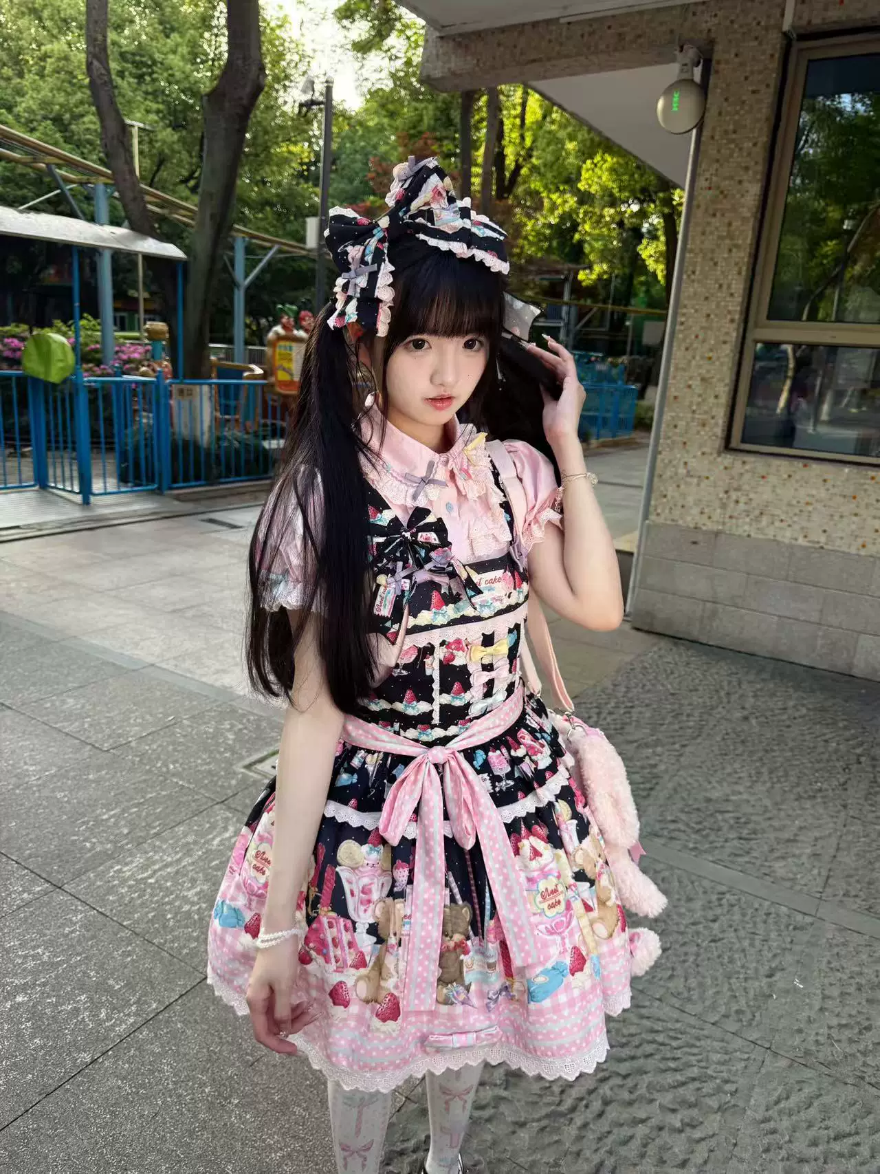 Cute More - Candy Colored Sweet Lolita Blouse, Ruffled Collar - Image 16
