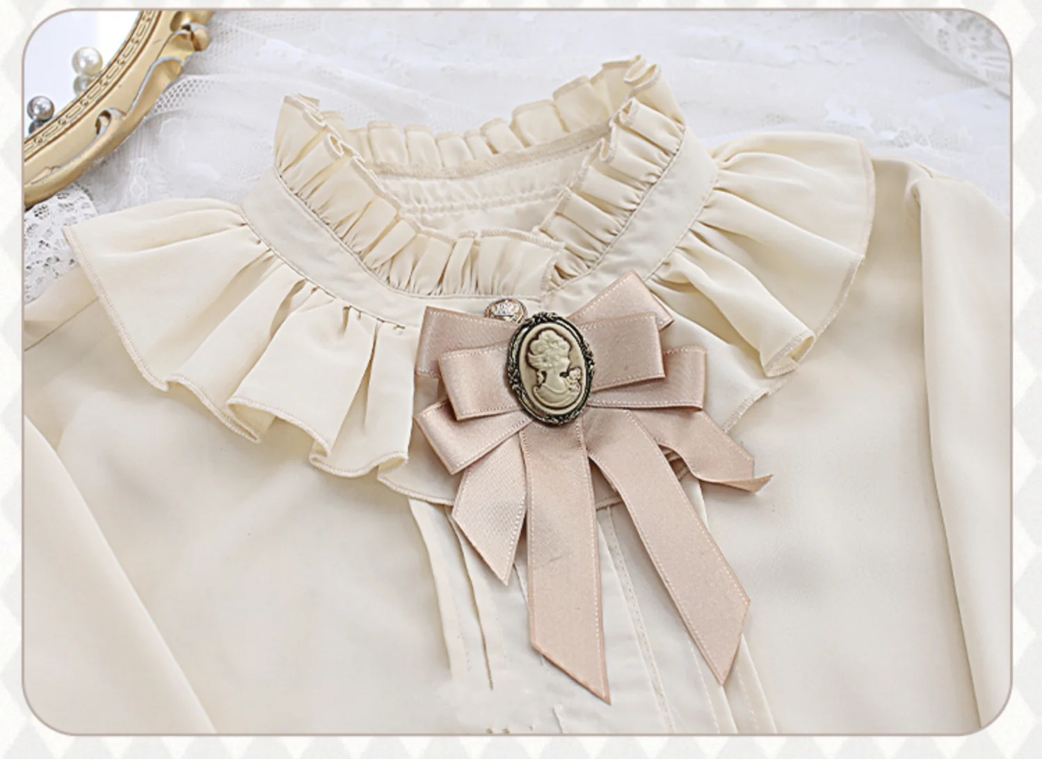 Classic Lolita Salopette Set Violin Preppy Style Dress - Image 37