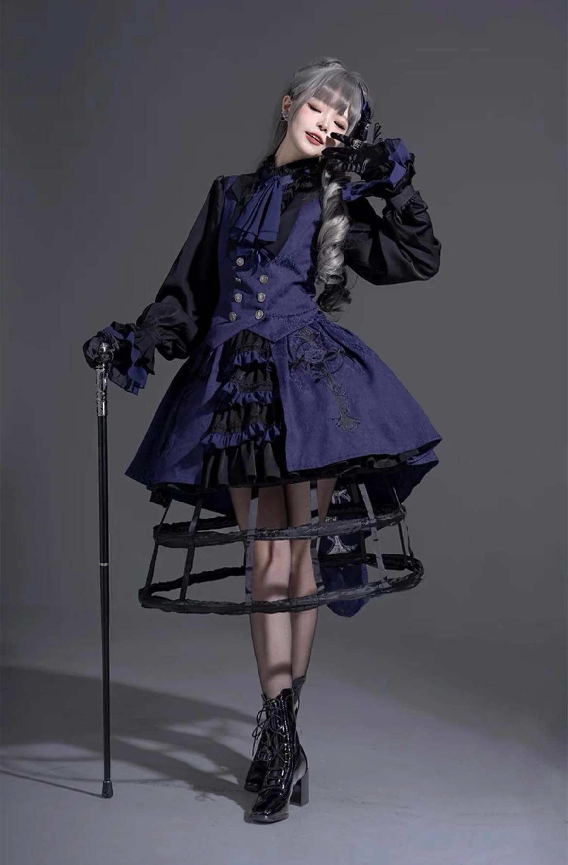 Evil Twins - Ouji Lolita Vest Set - Image 15