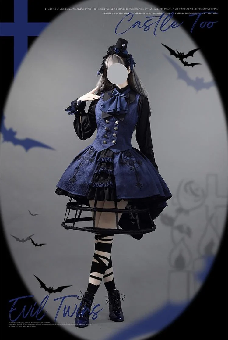 Evil Twins - Ouji Lolita Vest Set - Image 28