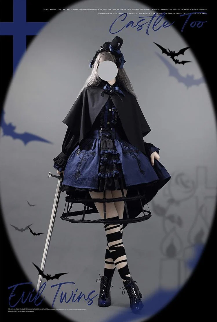 Evil Twins - Ouji Lolita Vest Set - Image 29