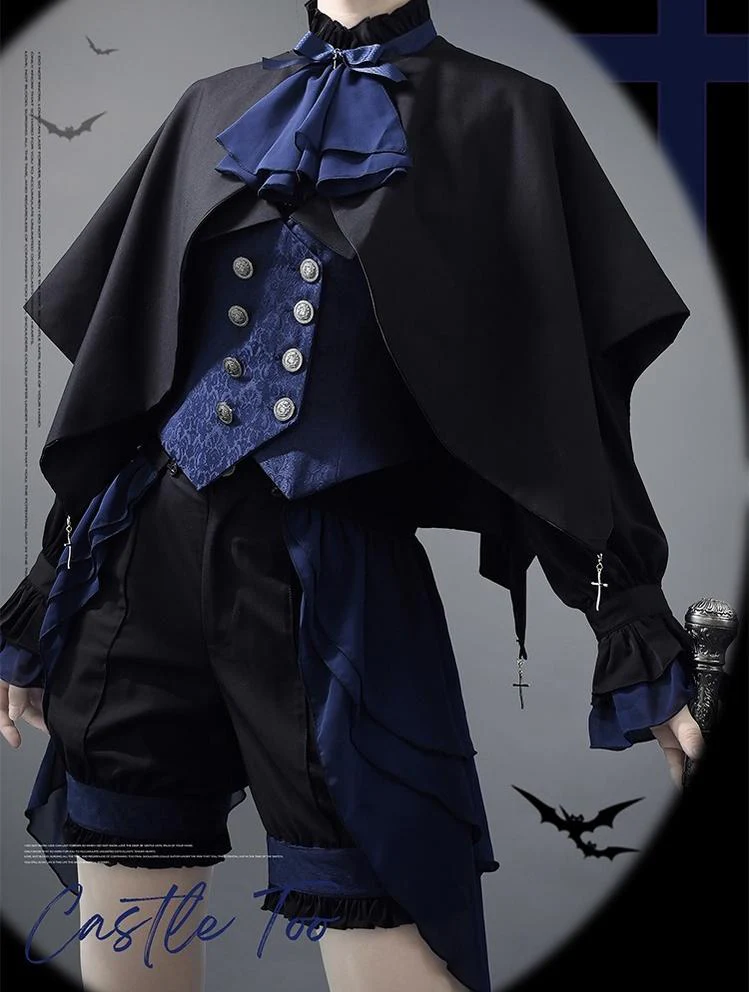 Evil Twins - Ouji Lolita Vest Set - Image 35