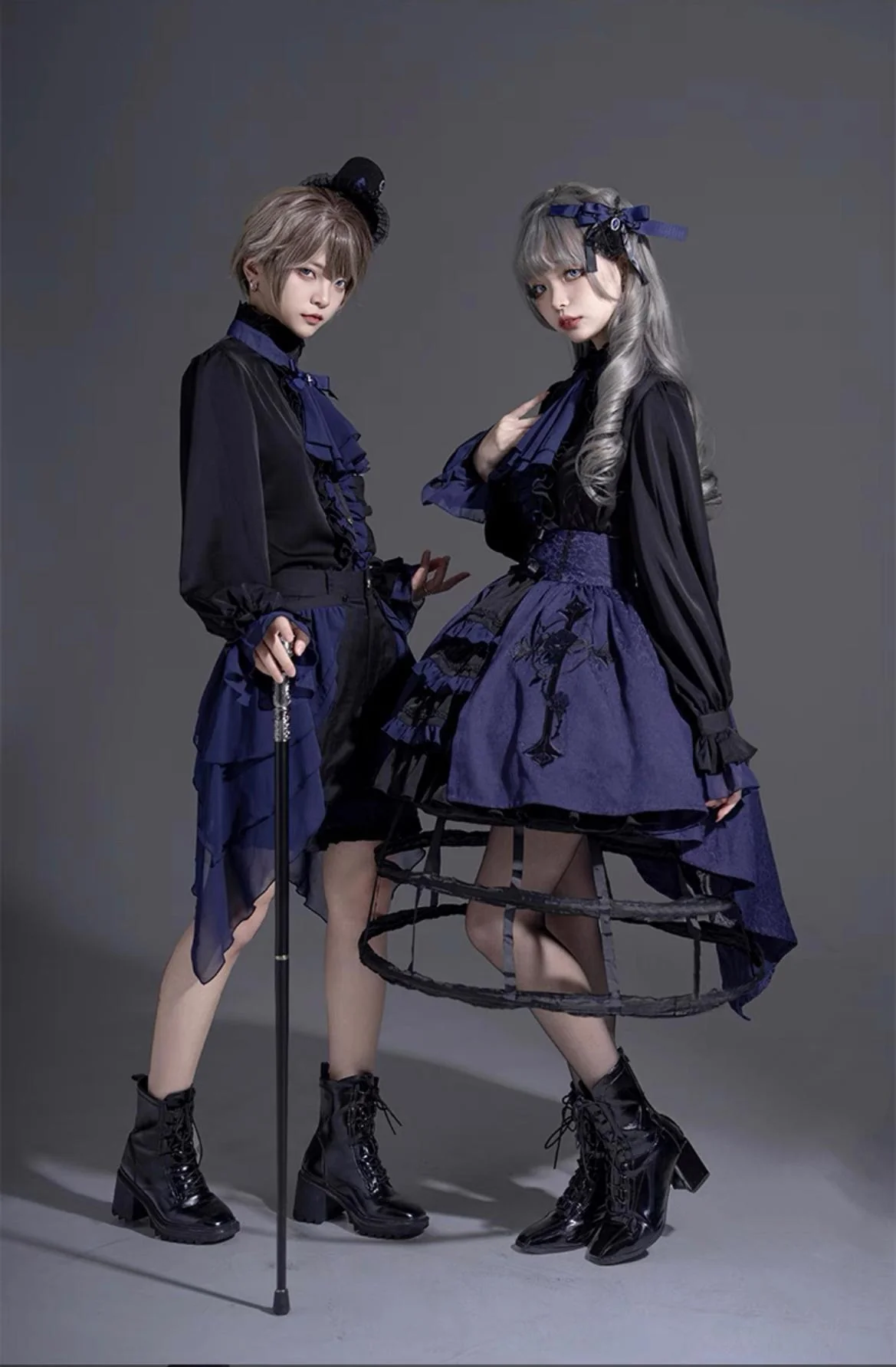 Evil Twins - Ouji Lolita Vest Set - Image 5