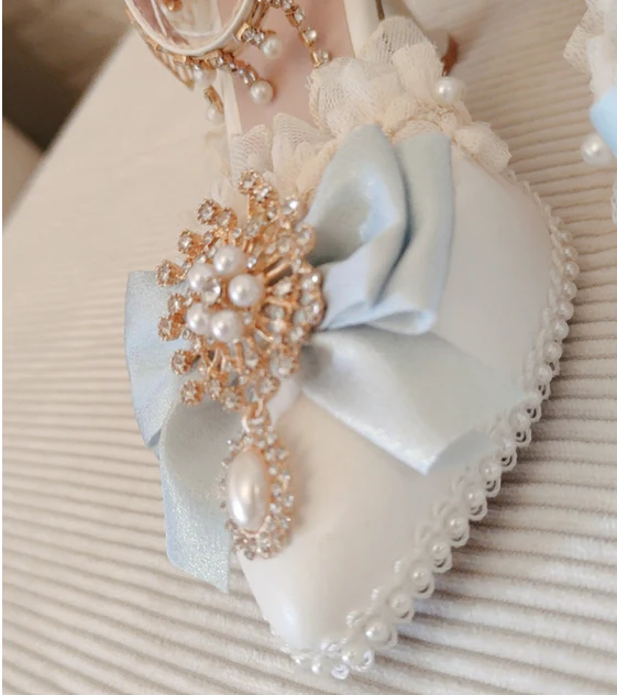 Gorgeous Lolita Tea Party Necklace, High Heels Shoes and BNT Hat - Image 17