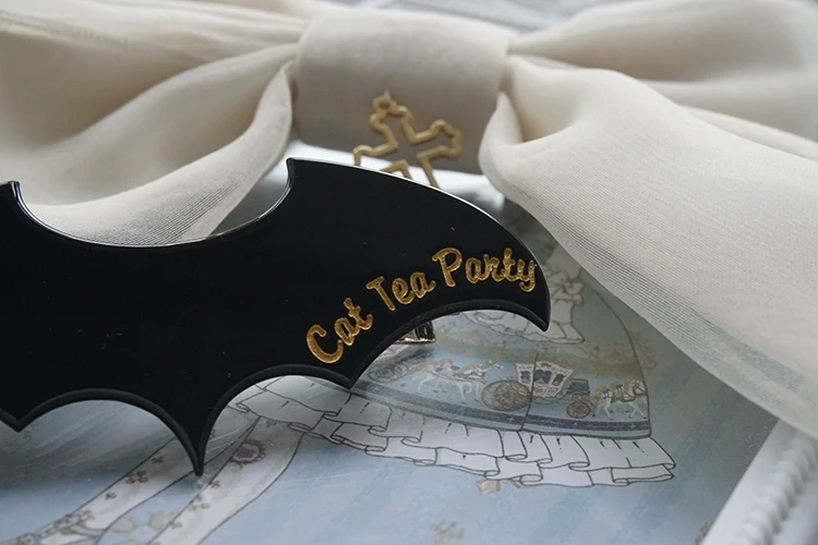 Gothic Lolita Hair Clip Halloween Bat Lolita Hair Accessory - Image 10