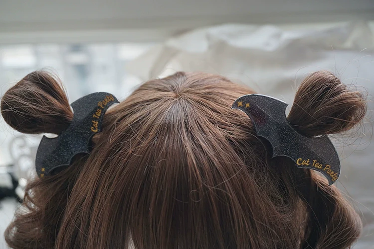 Gothic Lolita Hair Clip Halloween Bat Lolita Hair Accessory - Image 18