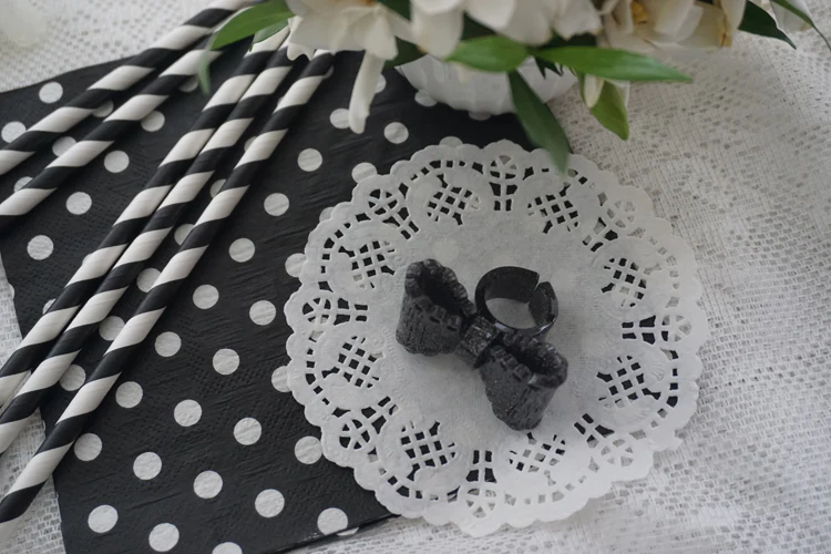 Sweet Lolita Bow Ring and Necklace - Image 16