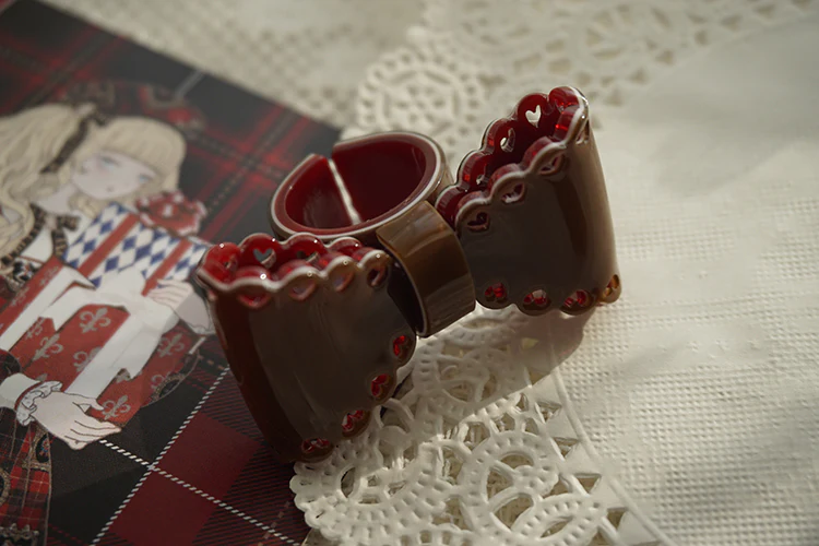 Sweet Lolita Bow Ring and Necklace - Image 26