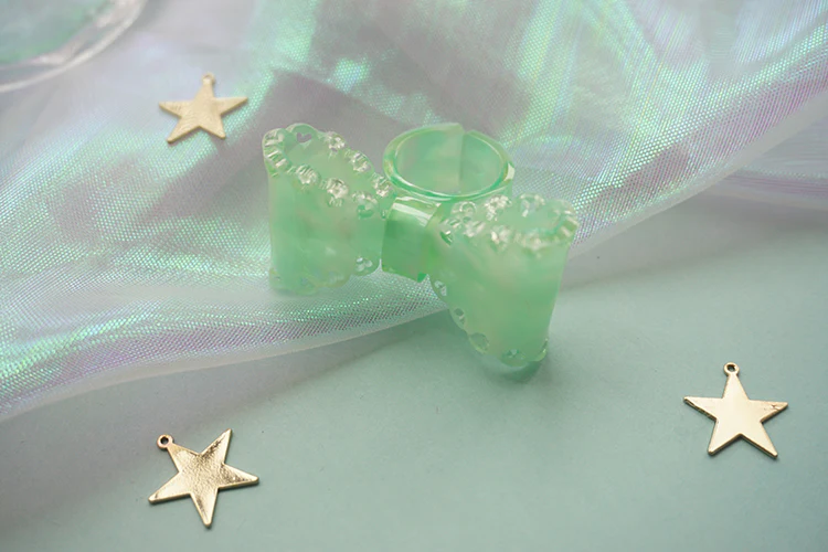 Sweet Lolita Bow Ring and Necklace - Image 36