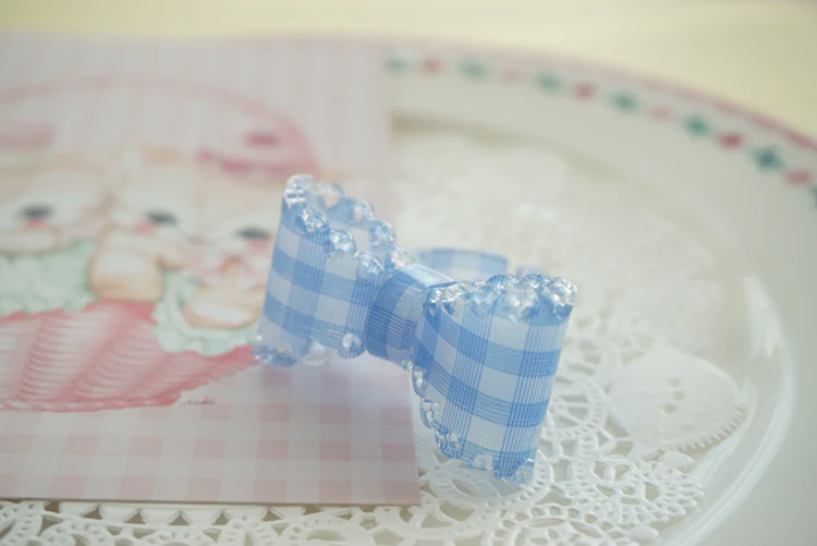Sweet Lolita Bow Ring and Necklace - Image 45