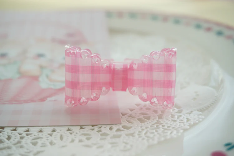 Sweet Lolita Bow Ring and Necklace - Image 46