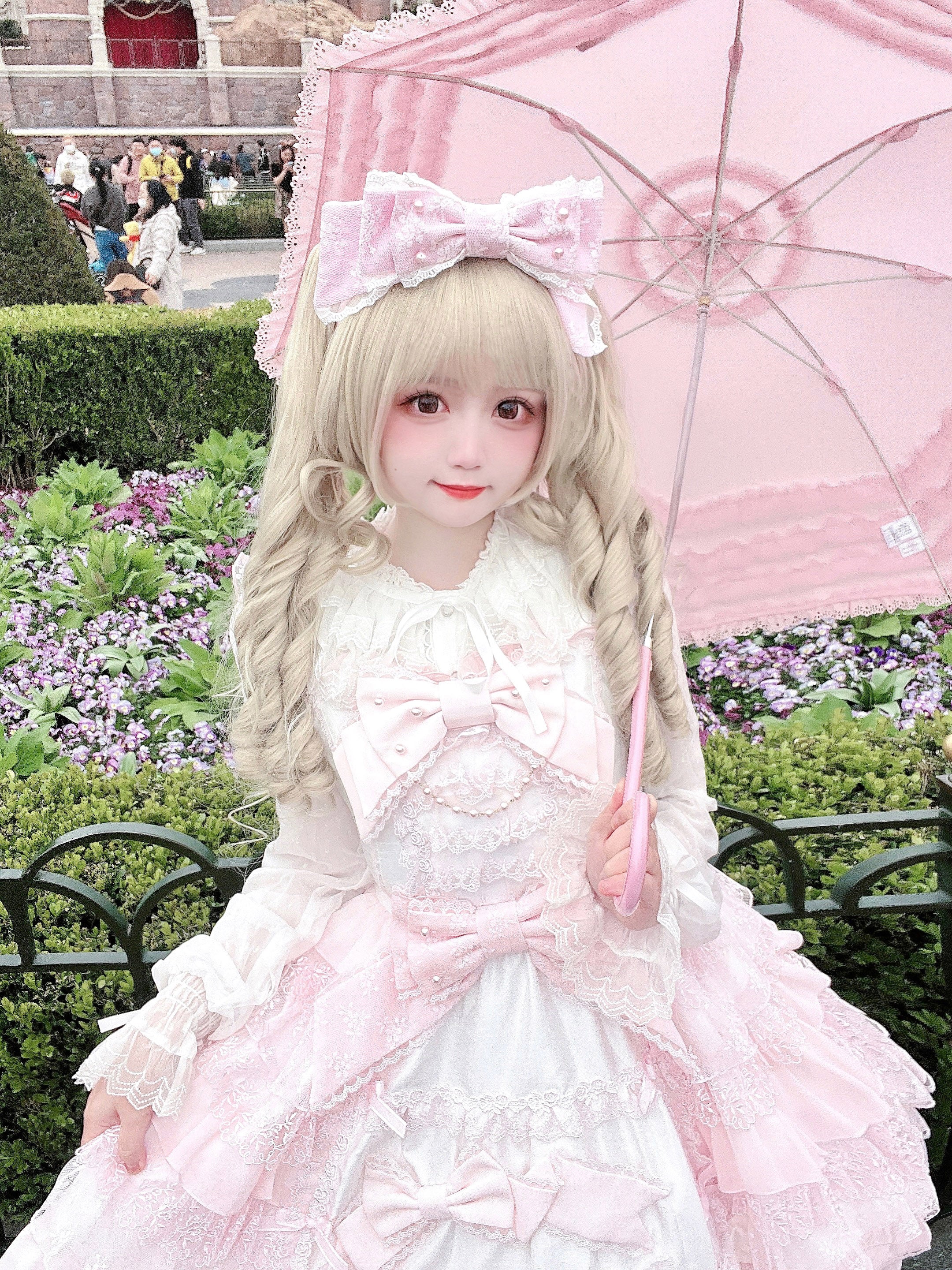 Cheese Cat - Sweet Lolita KC Lace Butterfly Lolita KC with Pearl - Image 14