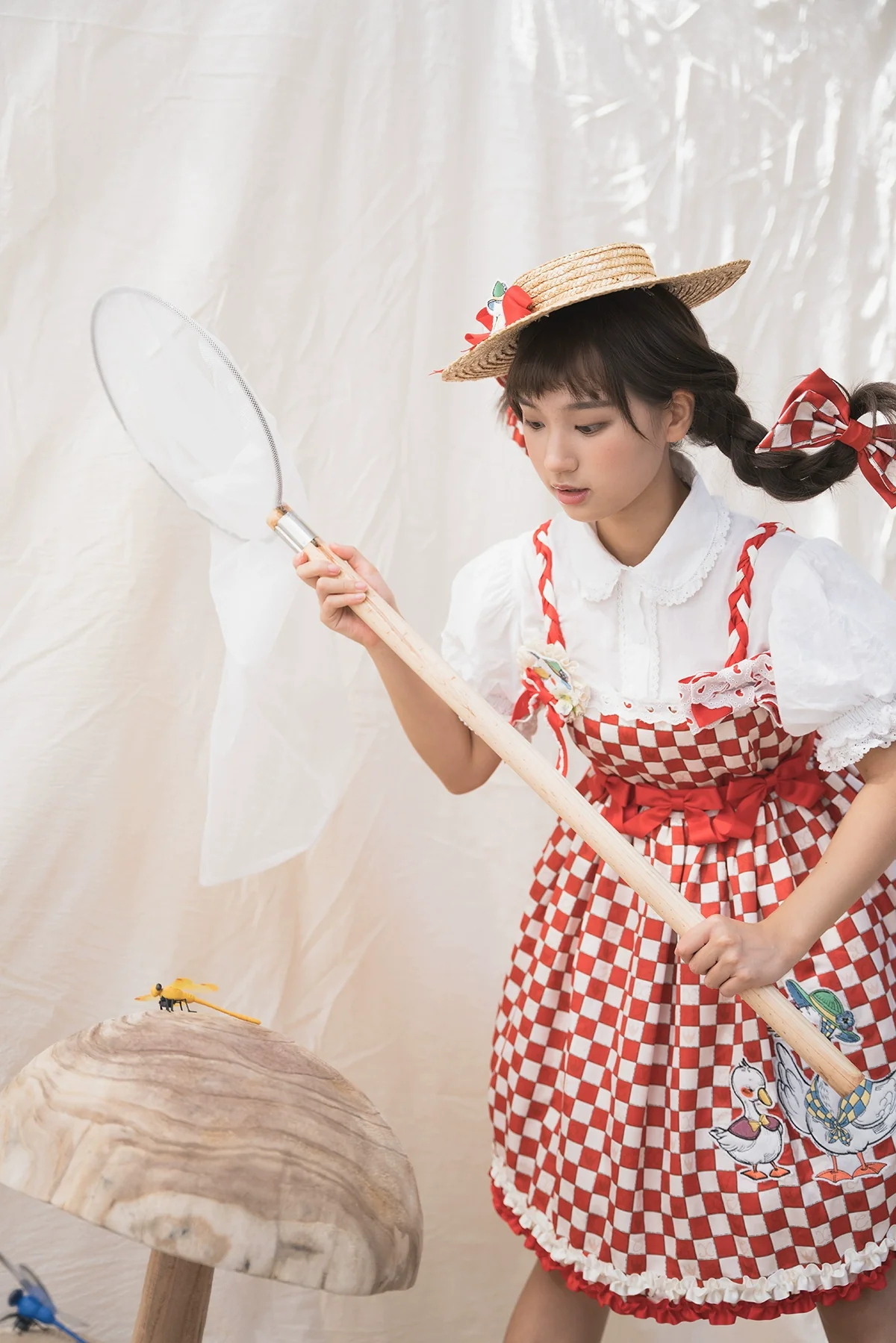 Hello Duck - Kawaii Lolita JSK Duck Print Lolita Dress - Image 18