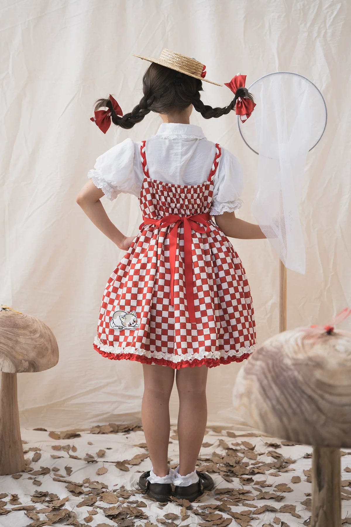 Hello Duck - Kawaii Lolita JSK Duck Print Lolita Dress - Image 19