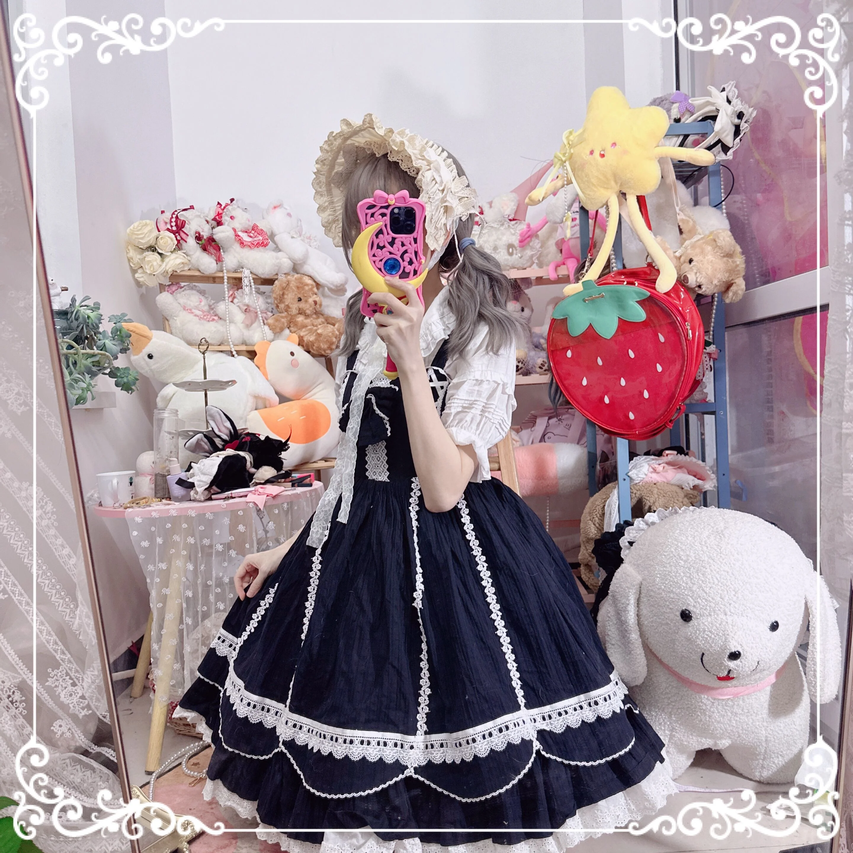 Lolita Kawaii Cotton BNT Hat - Image 31