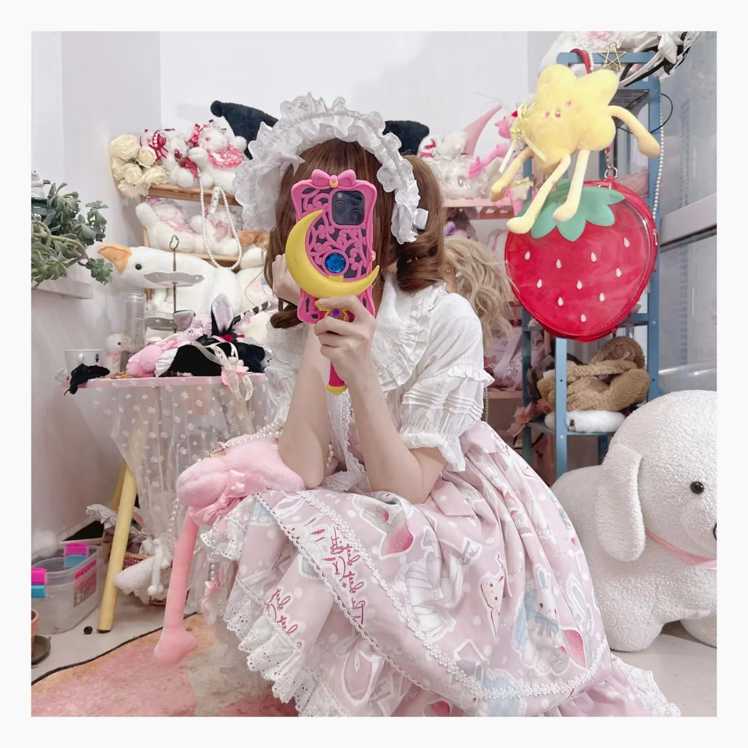 Lolita Kawaii Cotton BNT Hat - Image 4